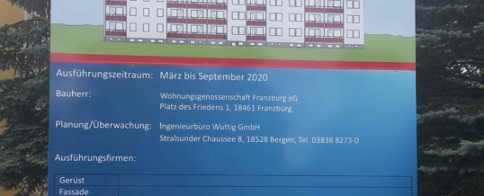 21 neue Balkone in Franzburg 2020