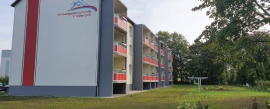 Fertigstellung von 21 Balkonen in Franzburg